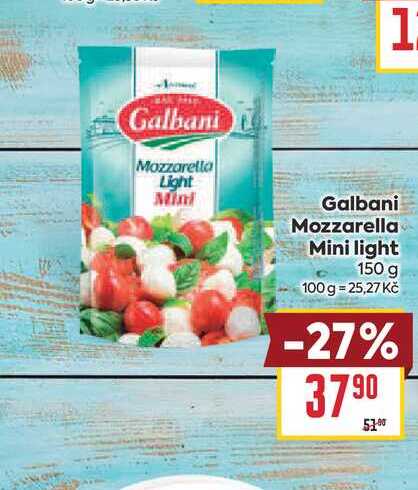 Galbani Mozzarella Mini light 150 g