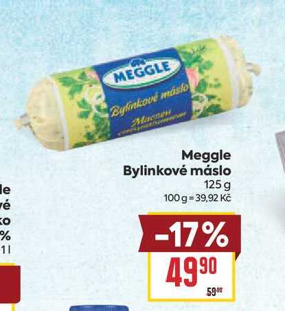Meggle Bylinkové máslo 125 g 