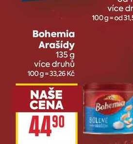 Bohemia Arašídy 135 g 