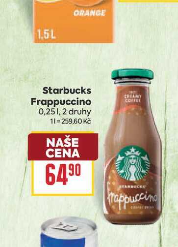 Starbucks Frappuccino 0,25l