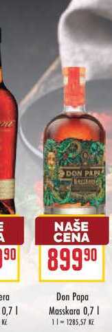 Don Papa Masskara 0,7l