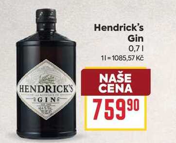 Hendrick's Gin 0,7l