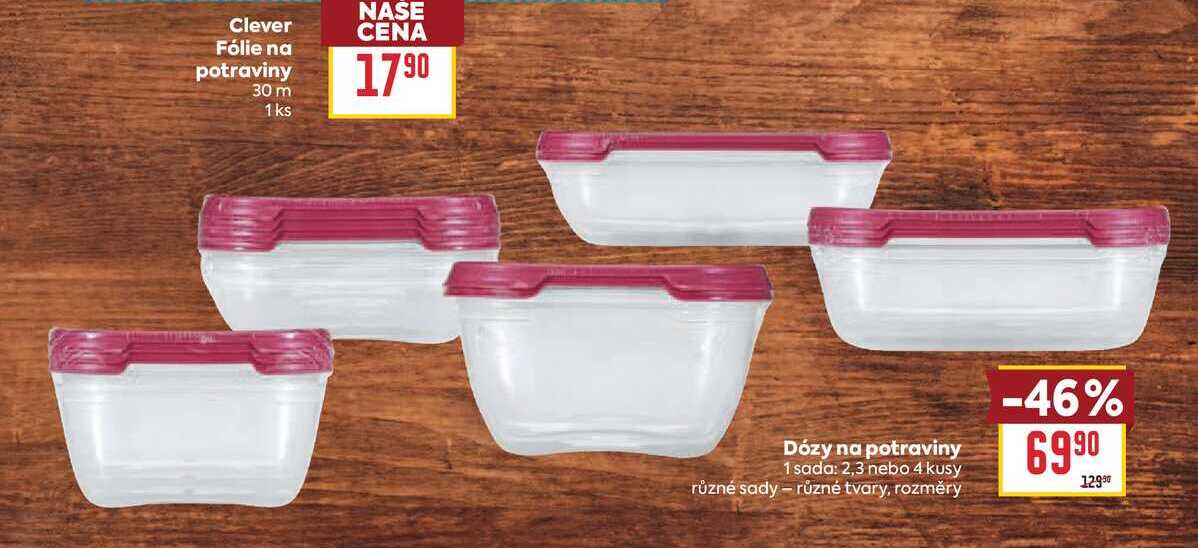 Clever Fólie na potraviny 30 m 1 ks 