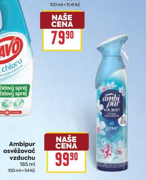 Ambipur osvěžovač vzduchu 185 ml 