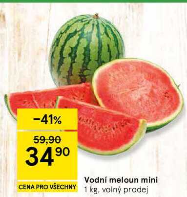 Vodní meloun mini, 1 kg