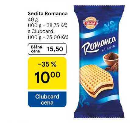 Sedita Romanca, 40 g 