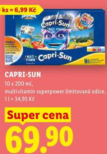 CAPRI-SUN, 10x 200 ml