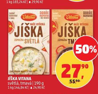 JÍŠKA VITANA, 190 g 