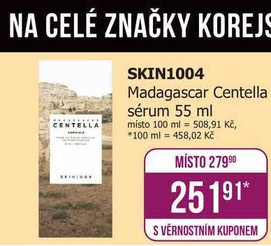 SKIN1004 Madagascar Centella sérum 55 ml Teta drogerie
