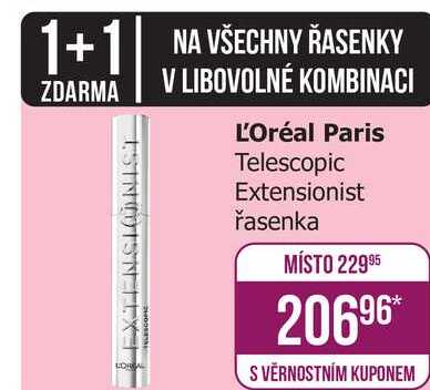 L'Oréal Paris Telescopic Extensionist řasenka Teta drogerie