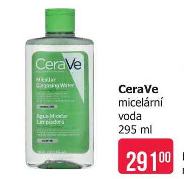 CeraVe micelární voda 295 ml Teta drogerie