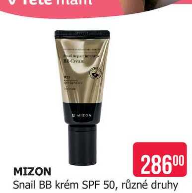 MIZON Snail BB krém SPF 50, různé druhy Teta drogerie