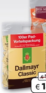 DALLMAYR CLASSIC KÁVOVÉ PADY