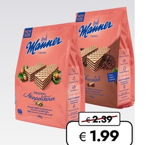 MANNER RŮZNÉ DRUHY