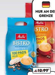 MELITTA BISTRO KÁVOVÉ PADY