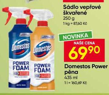 Domestos Power pěna 435 ml Hruška