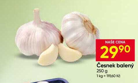 Česnek balený 250 g 