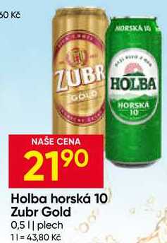 Holba horská 0,5l plech 