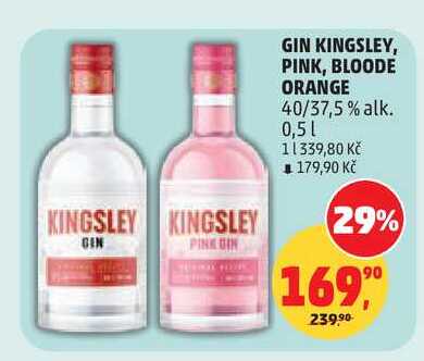 GIN KINGSLEY, 0,5 l