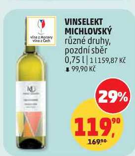 VINSELEKT MICHLOVSKÝ, 0,75 l