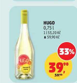 HUGO, 0,75 l