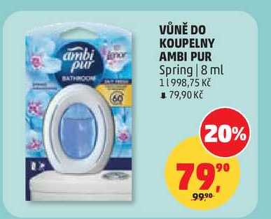 VŮNĚ DO KOUPELNY AMBI PUR Spring, 8 ml 