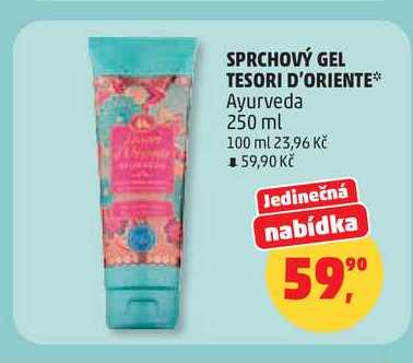 SPRCHOVÝ GEL TESORI D'ORIENTE, 250 ml Penny Market