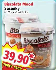 Biscolata Mood Sušenky, 100 g