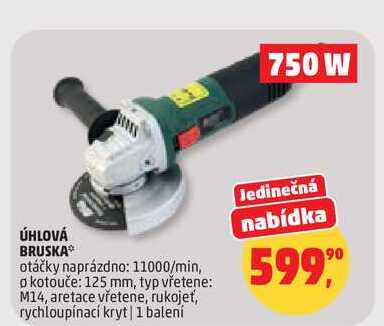 ÚHLOVÁ BRUSKA, 1 balení