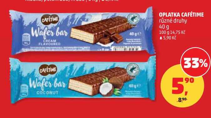 OPLATKA CAFÉTIME, 40 g