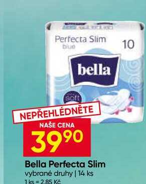 Bella Perfecta Slim vybrané druhy 14 ks 