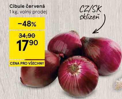 Cibule červená, 1 kg 