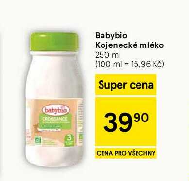 Babybio Kojenecké mléko, 250 ml  