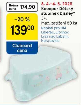 Keeeper Dětský stupínek Disney, 3+, max. zatížení 80 kg