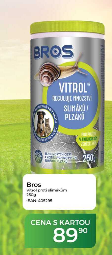 Bros Vitrol proti slimákům 250g Tamda Foods