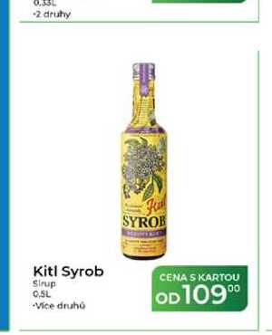 Kitl Syrob Sirup 0,5L