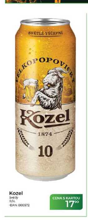 Kozel Světlý 0,5l