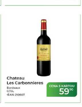 Chateau Les Carbonnieres Bordeaux 0,75l