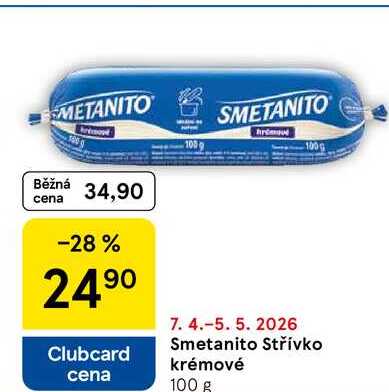 Smetanito Střívko krémové, 100 g