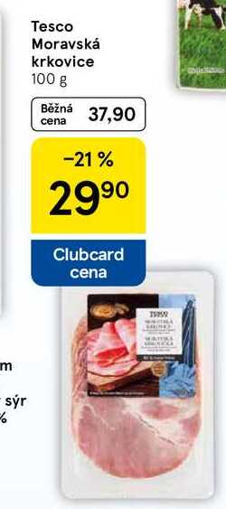 Tesco Moravská krkovice, 100 g