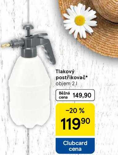 Tlakový postřikovač, objem 2 l