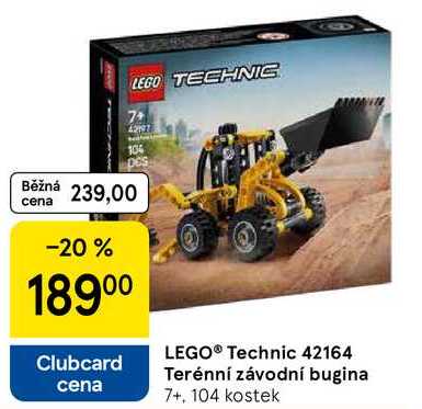 LEGO® Technic 42164 Terénní závodní bugina 7+, 104 kostek Tesco