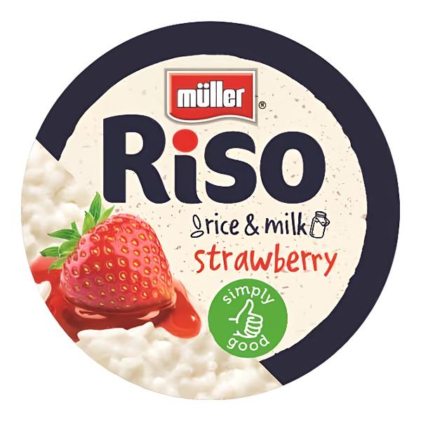 Müller Riso Mléčná rýže jahodová