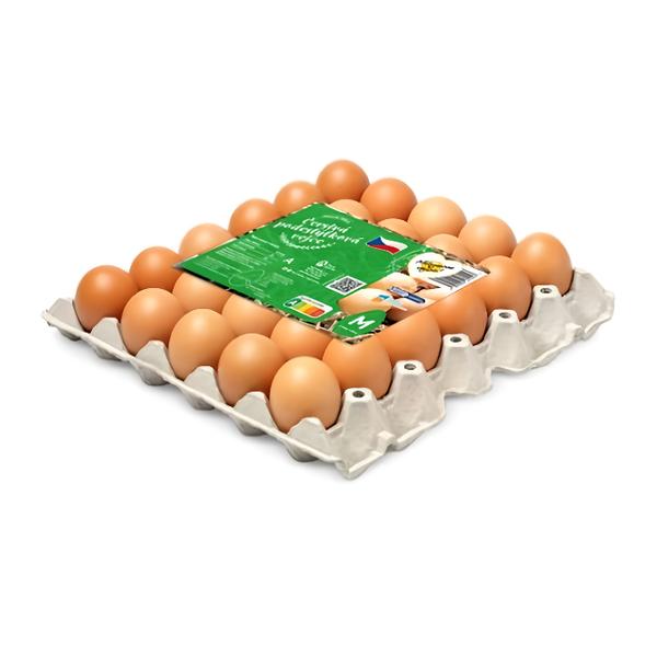 Vejce Kosičky Čerstvá podestýlková vejce, vel. M