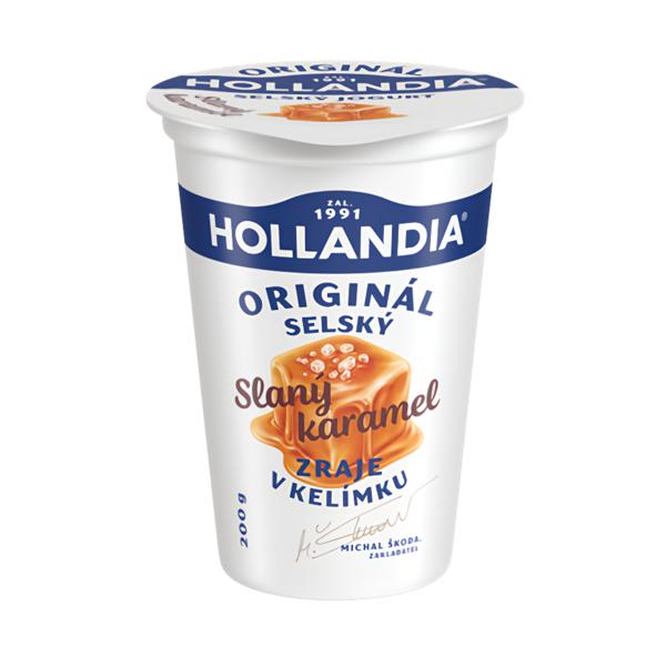 Hollandia Jogurt selský slaný karamel