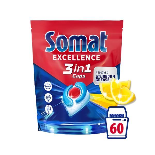 Somat 3in1 Lemon tablety do myčky Košík.cz