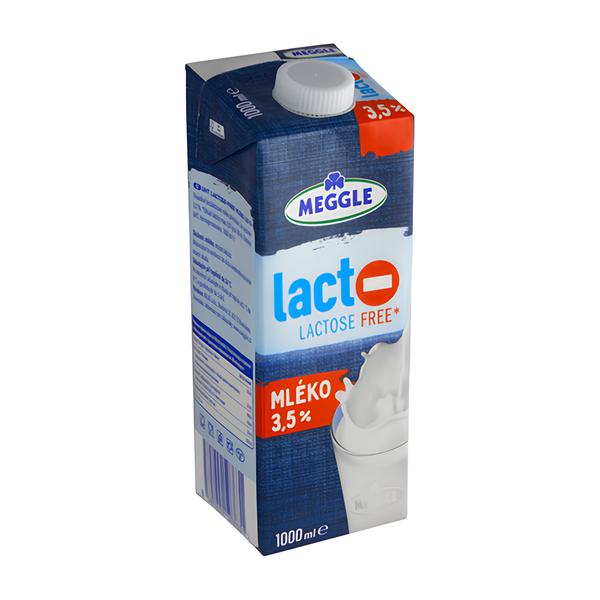 Meggle Lactose free Plnotučné trvanlivé mléko bez laktózy (3,5%)