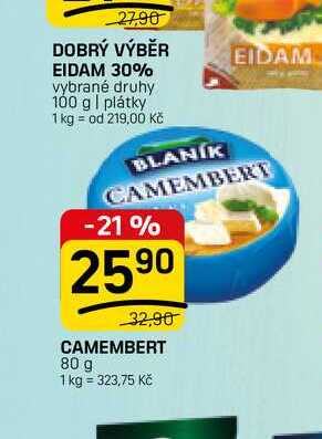 CAMEMBERT 80 g
