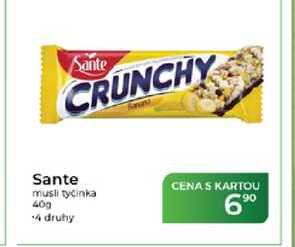 Sante musli tyčinka 40g