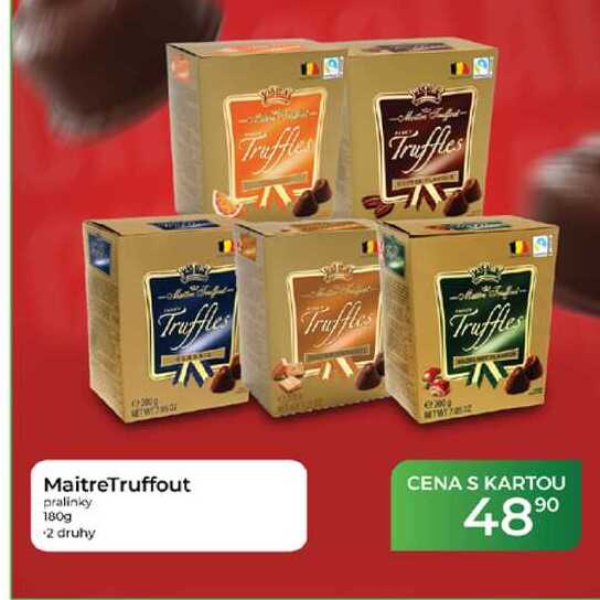 MaitreTruffout pralinky 180g